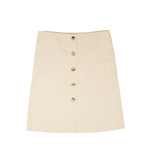 Bottega Veneta Button Down Skirt - Beige