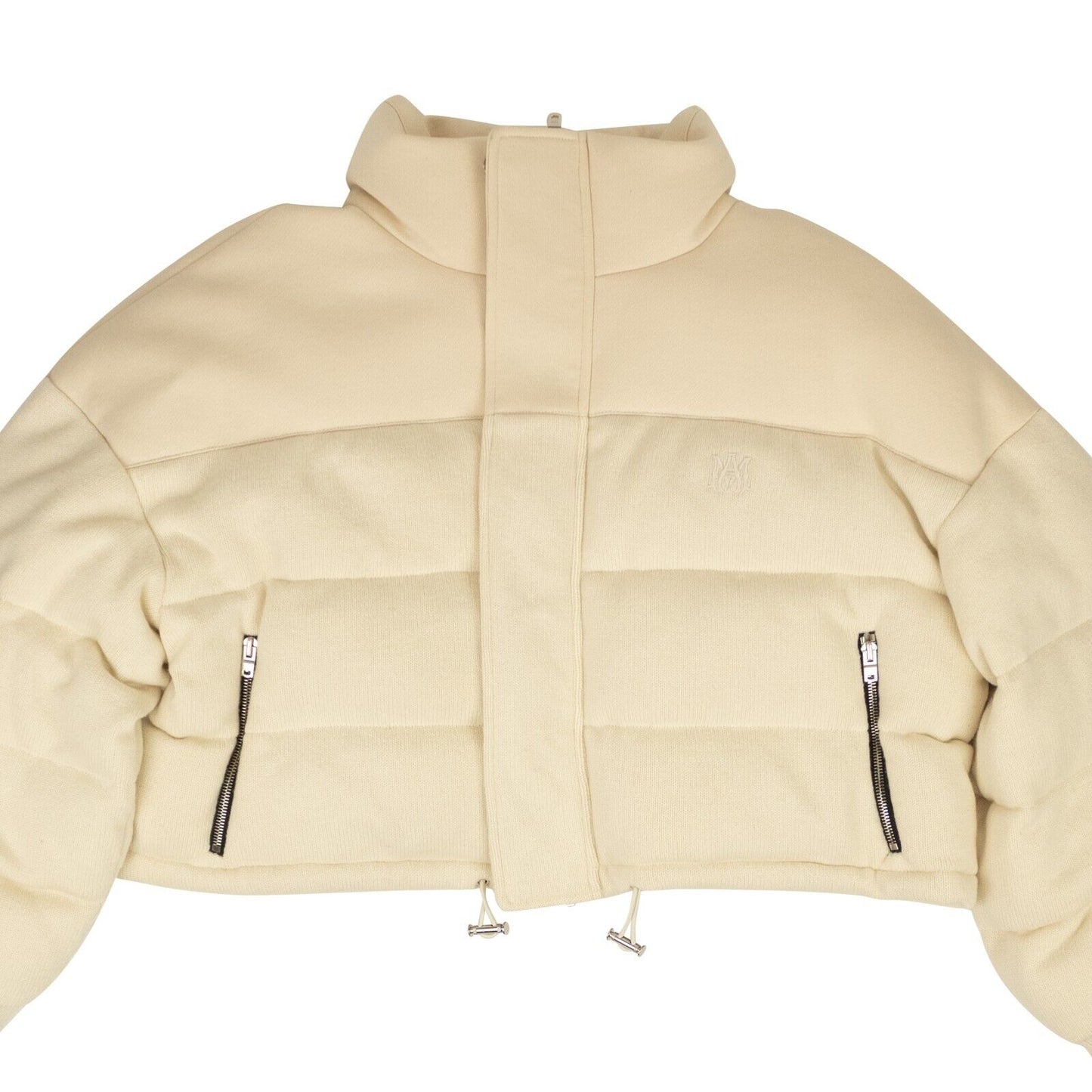 Amiri Knit Puffer Jacket - Off White