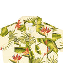 Multicolored Cotton Snap Closure Hawiian Shirt