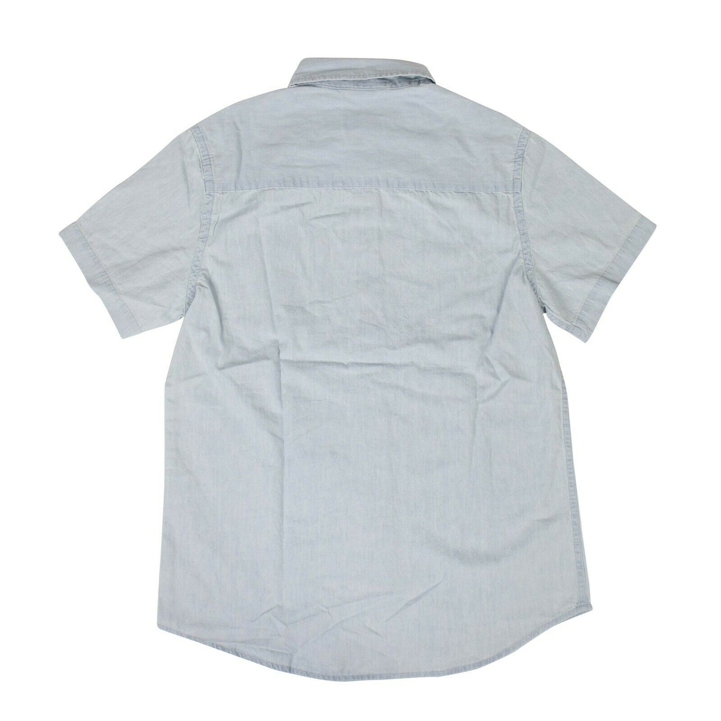 Saturdays Nyc Light Denim Short Sleeve Shirt - Crosby