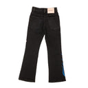 Lost Daze Stripe Spandex Waist Jeans - Black