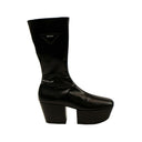 Black Platform Nappa Tech Boots
