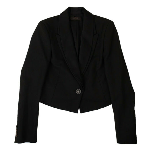 Amiri Double Collar Jacket - Black