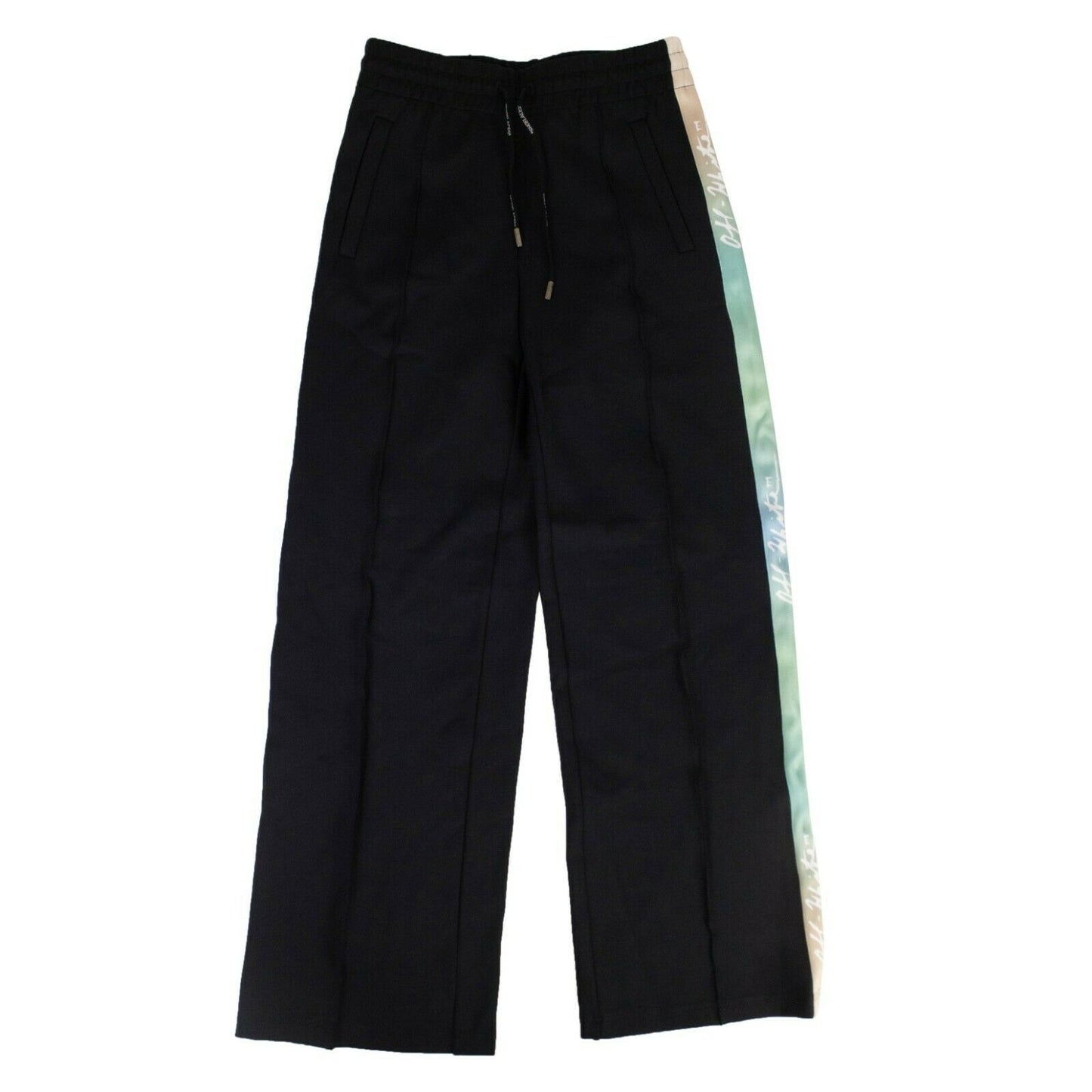 Off White C/O Virgil Abloh Side Panelled Track Pants - Black