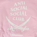 Anti Social Social Club X Neighborhood 6Ix Hoodie Sweatshirt - Pink