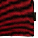 Men's Black And Red Striped Short Sleeve T-Shirt