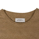 Saturdays Nyc Cotton Elliot Jacquard Short Sleeve T-Shirt - Khaki