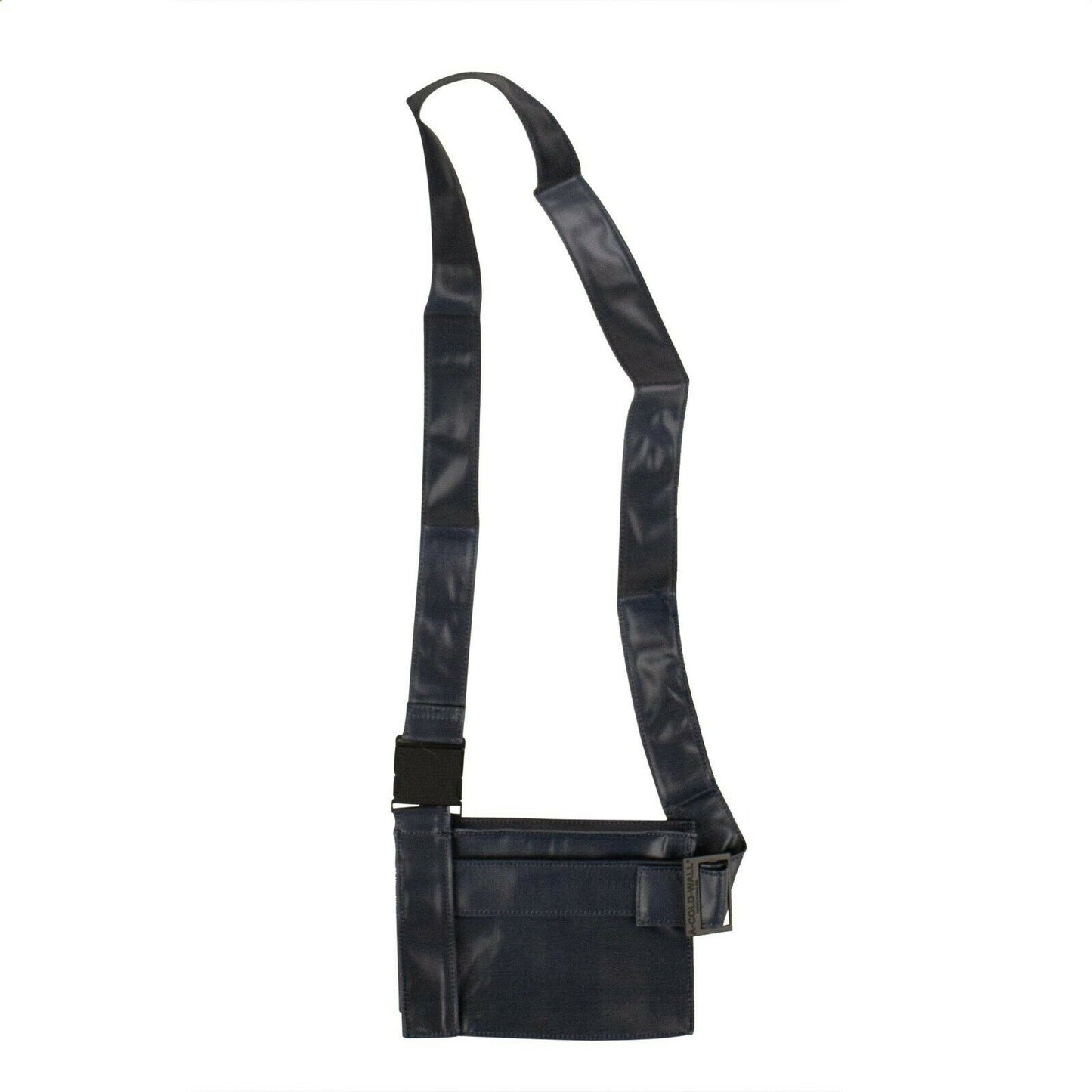 A.C.W Leather Utility Crossbody Bag - Blue