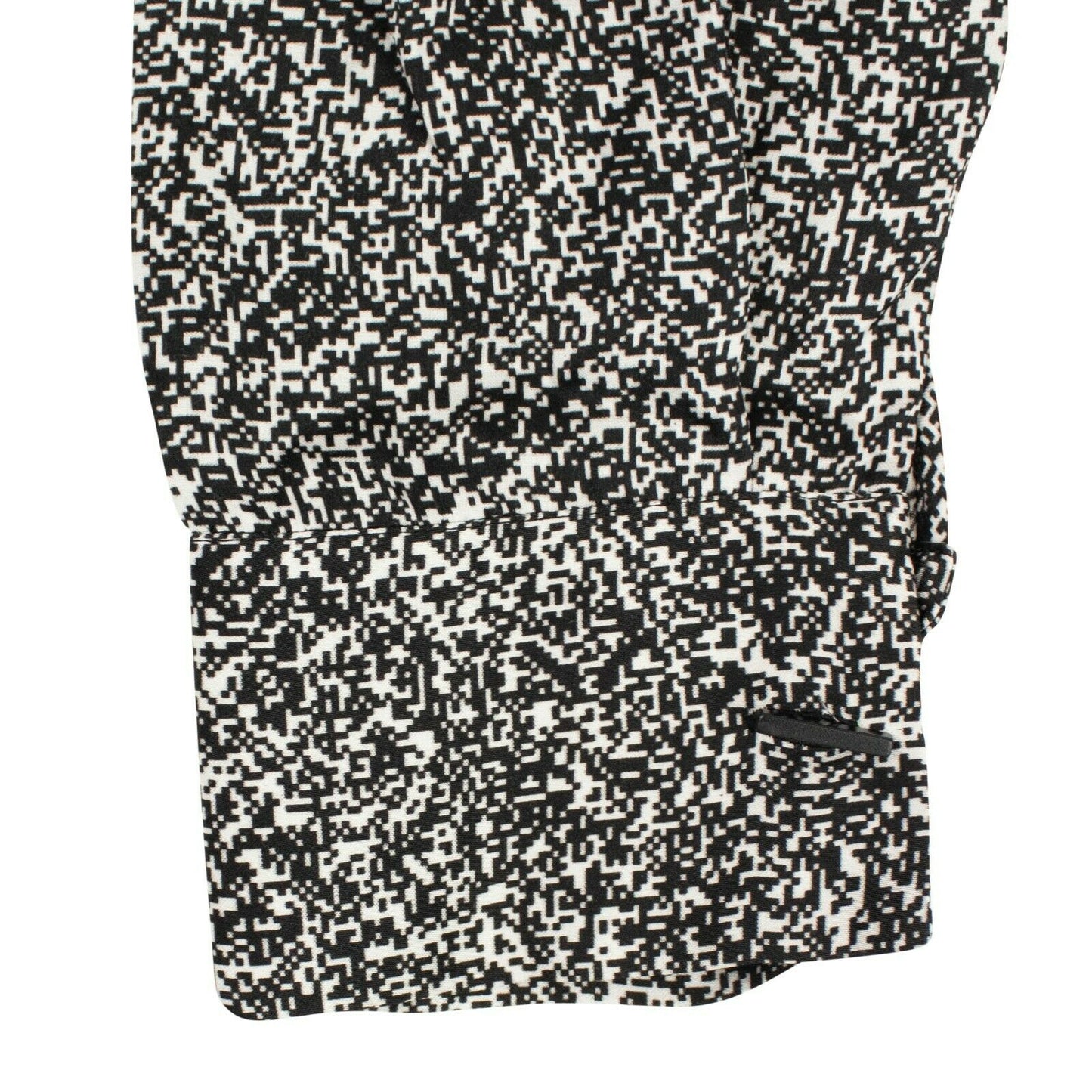 A.P.C Long Sleeve Midi Shirt Dress - Black/White