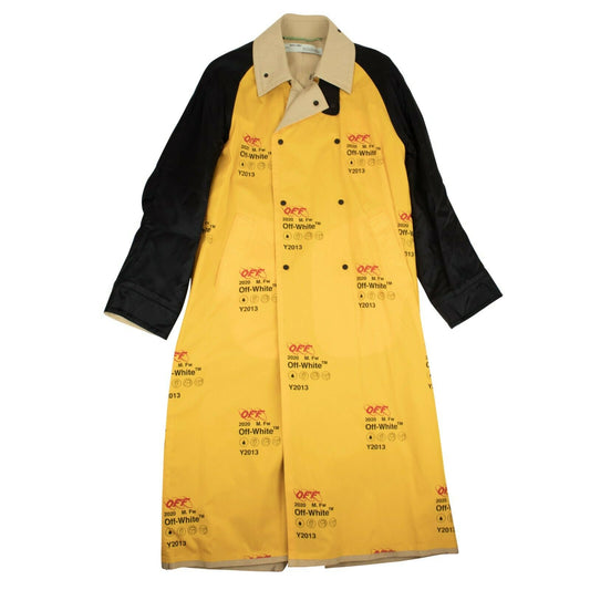 Off-White C/O Virgil Abloh Industrial Trench Coat - Yellow