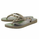 Valentino Rockstud Flip Flops Flats Sandals Shoes - Camouflage