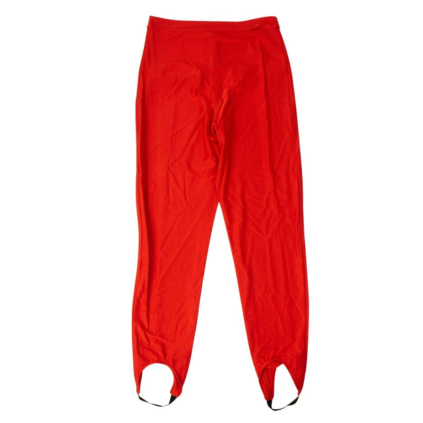 Unravel Project Slim Fit Stirrup Pants - Red