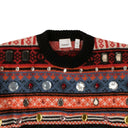 Burberry Oversized Sweater - Red/Multi