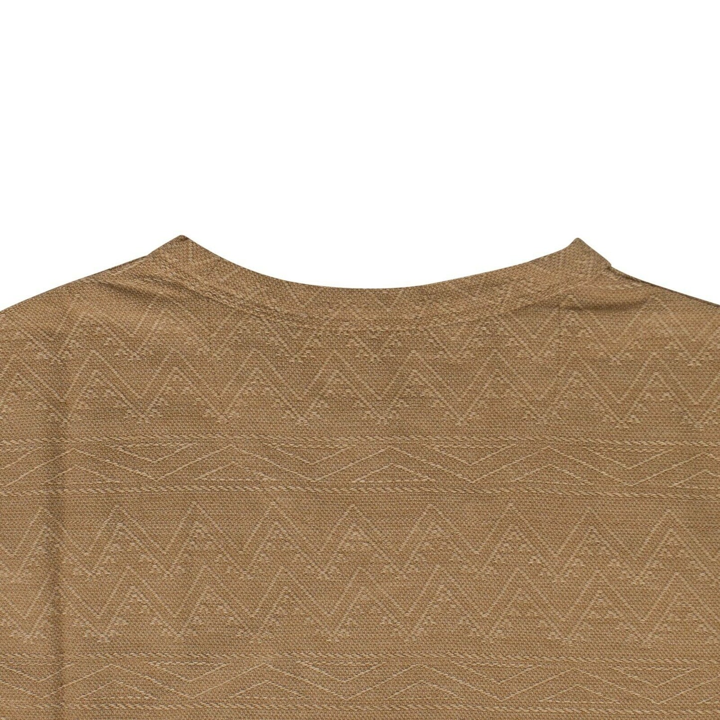 Saturdays Nyc Cotton Elliot Jacquard Short Sleeve T-Shirt - Khaki