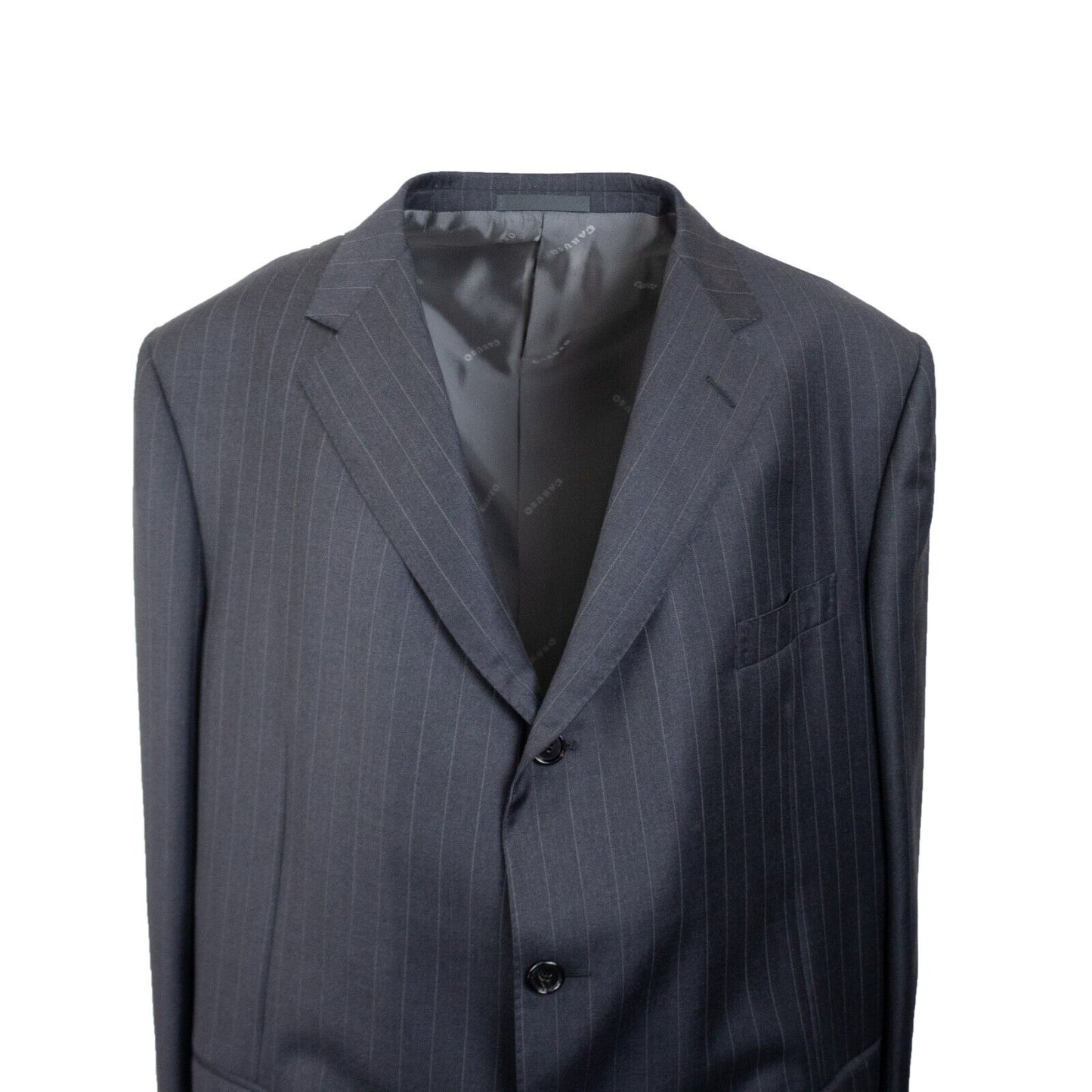 Wool Charcoal Grey Single Breasted Suit