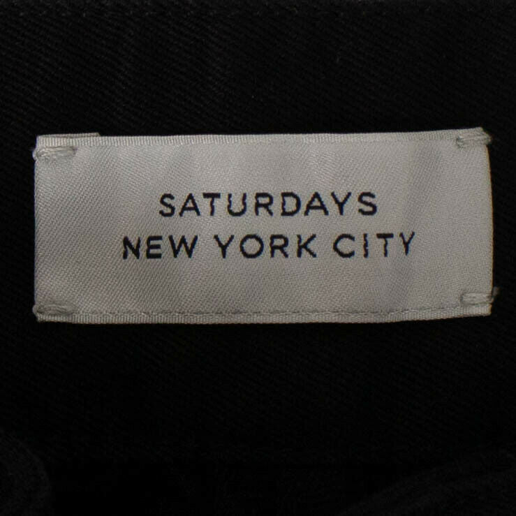 Saturdays Nyc John Chino Cotton Pants - Black