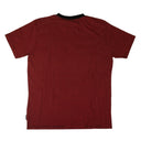 Men's Black And Red Striped Short Sleeve T-Shirt