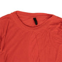 Unravel Project Silk Draped T-Shirt - Red