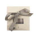 Grey, Purple And Green Plaid Pocket Square