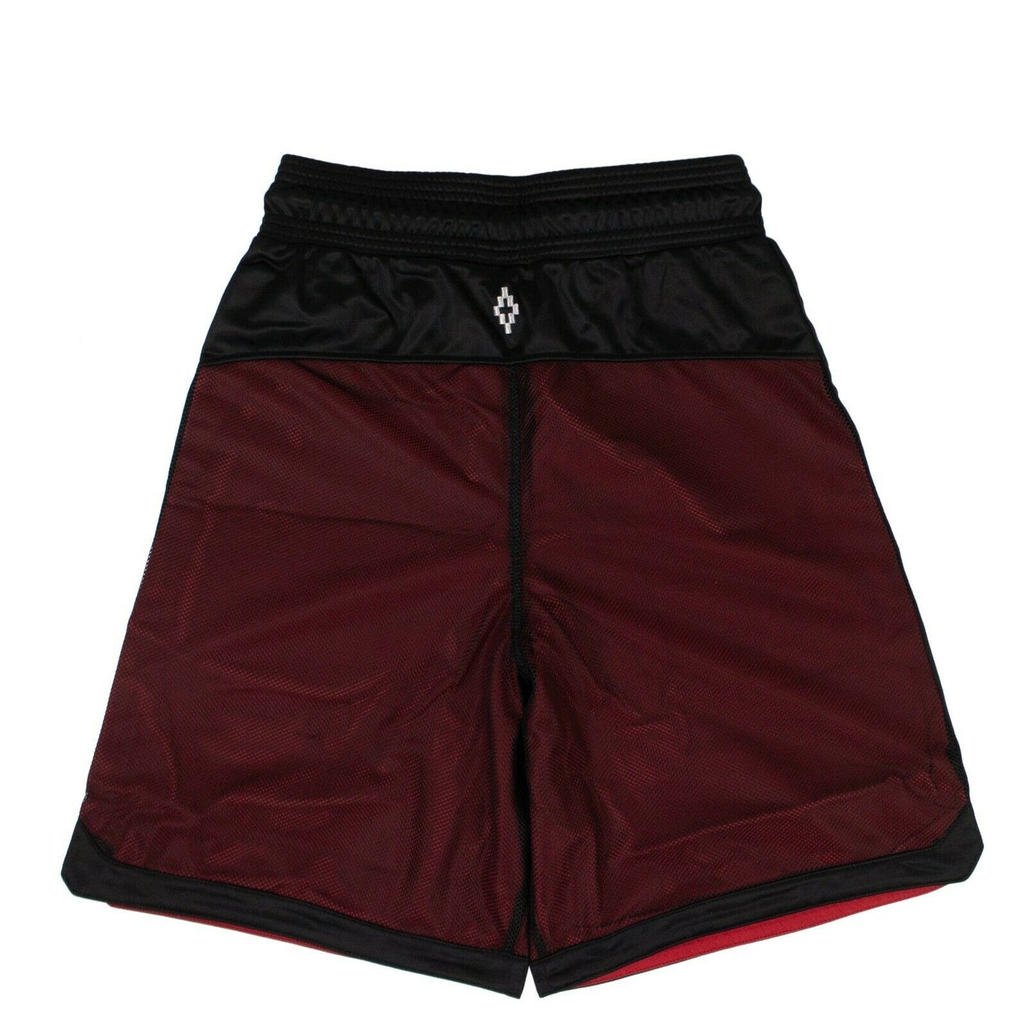 Marcelo Burlon Cotton County Mesh Sweat Shorts - Red