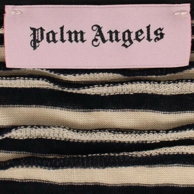 Palm Angels Striped Cotton Frill Tank Top - Multi