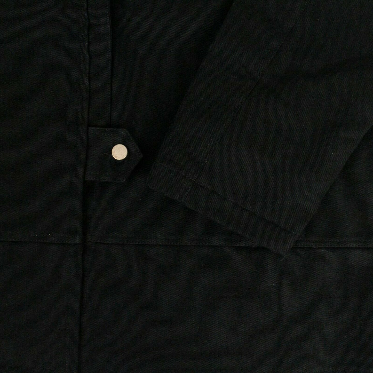 424 On Fairfax Colla 'Oversized Teacanvas' Jacket - Black