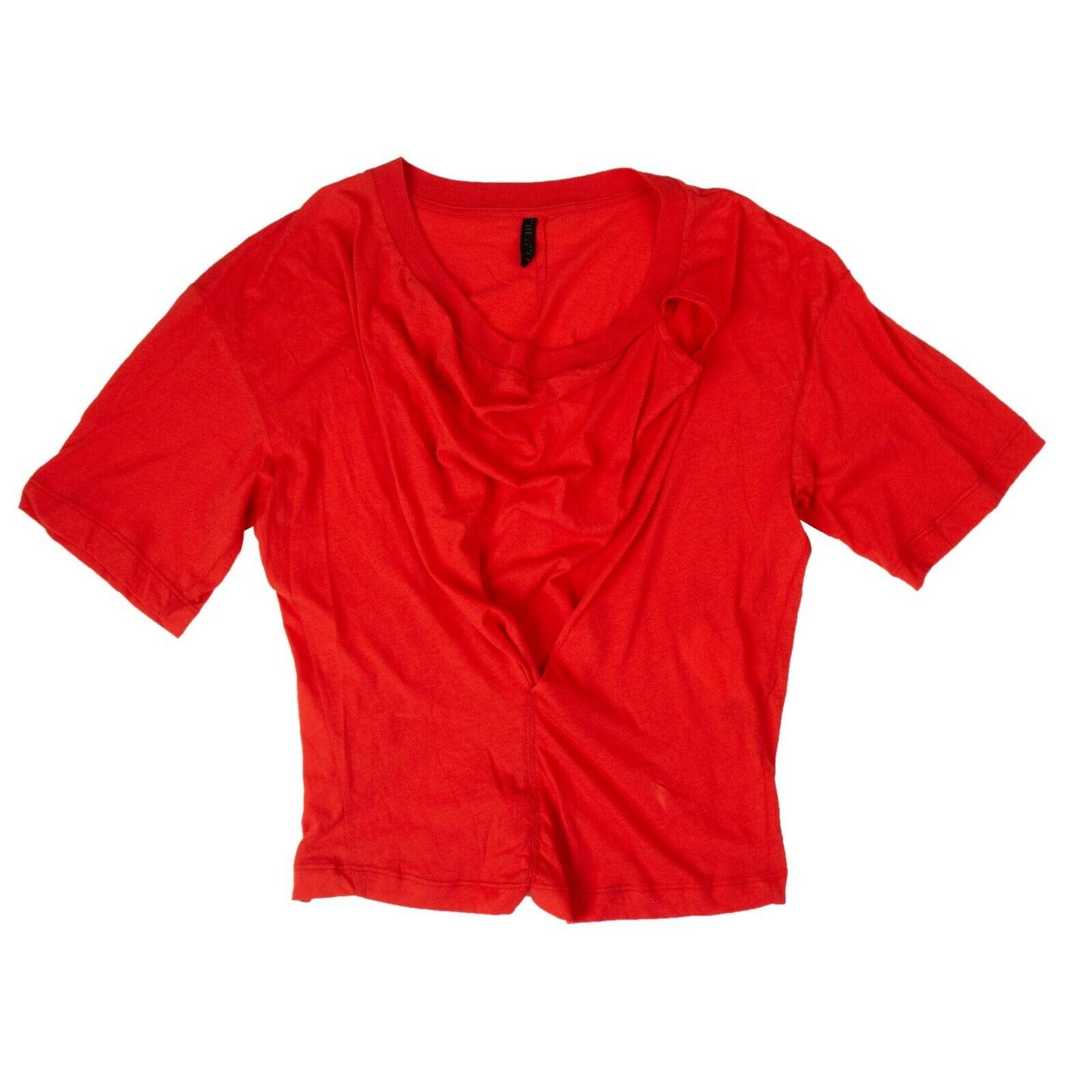 Unravel Project Knot Detailed T-Shirt - Red