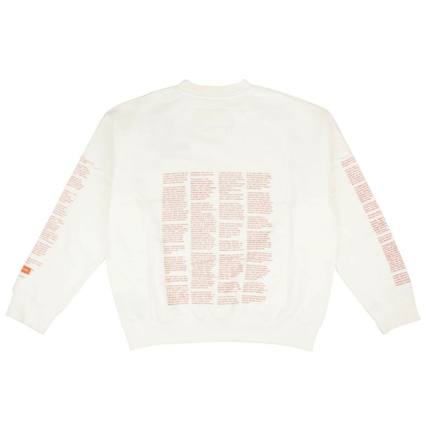 Heron Preston Nasa Crew Neck Sweatshirt - White