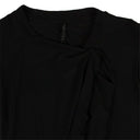 Unravel Project Slim Fit Asymmetric Sleeveless Top - Black