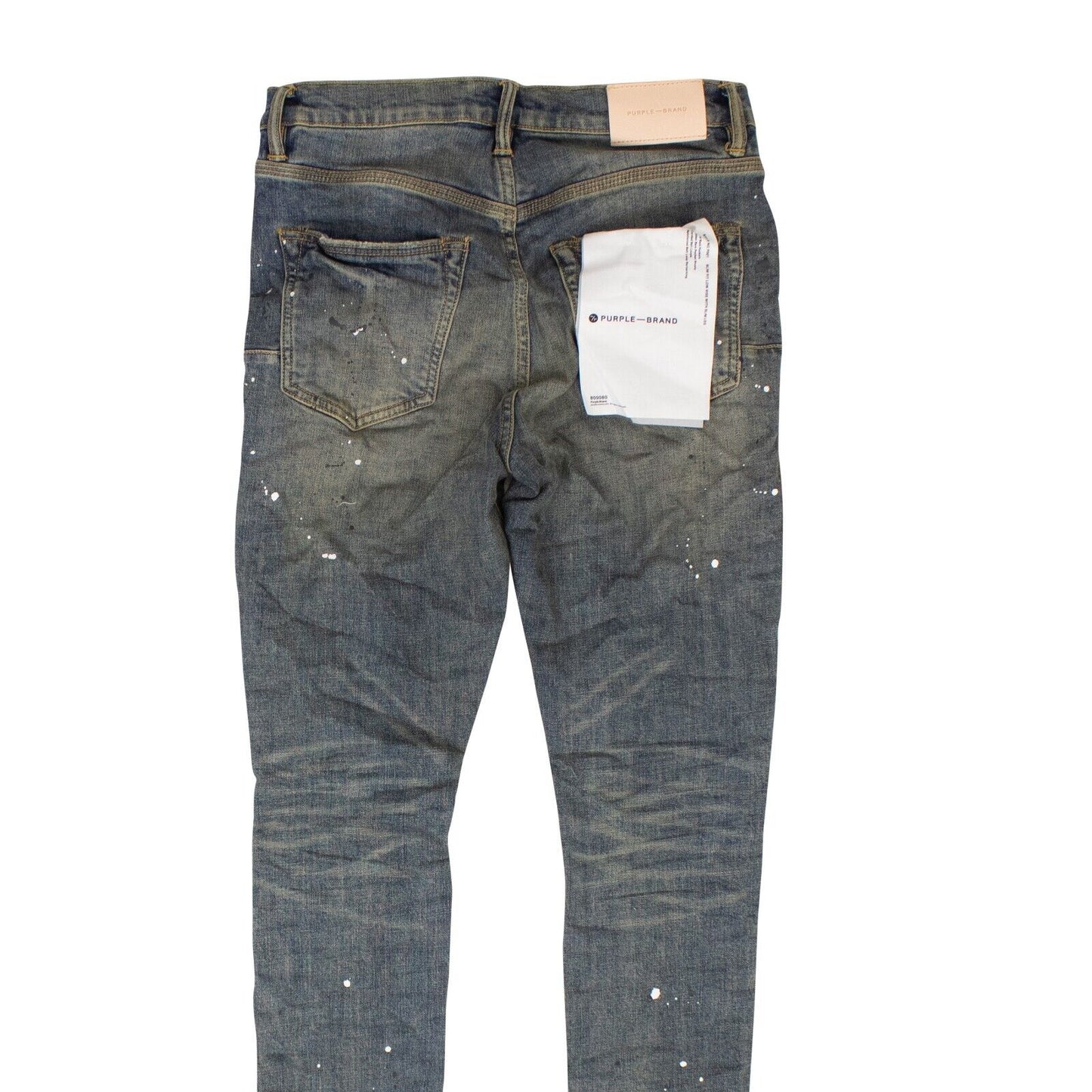 Indigo Mid Paint Blowout Jeans