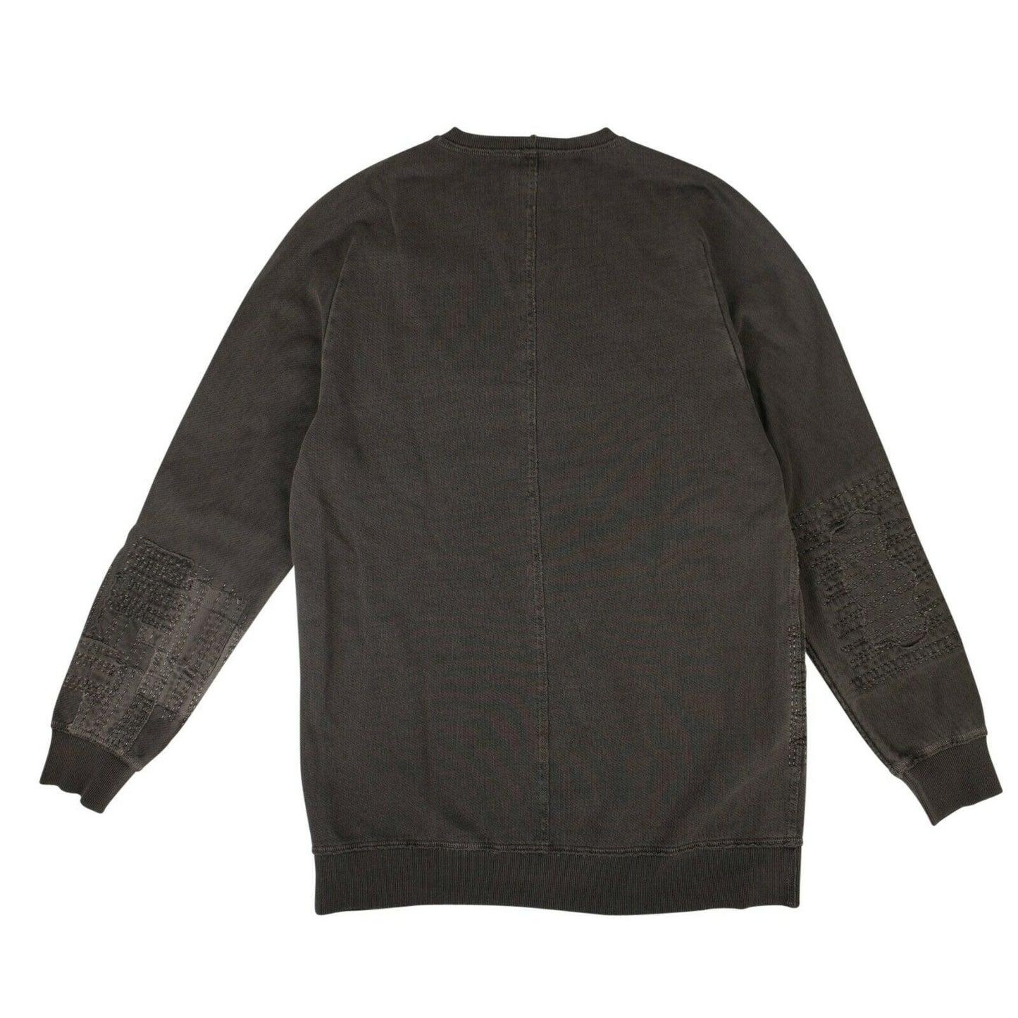 Maharishi Organic Cotton Boro Crew Sweater - Black