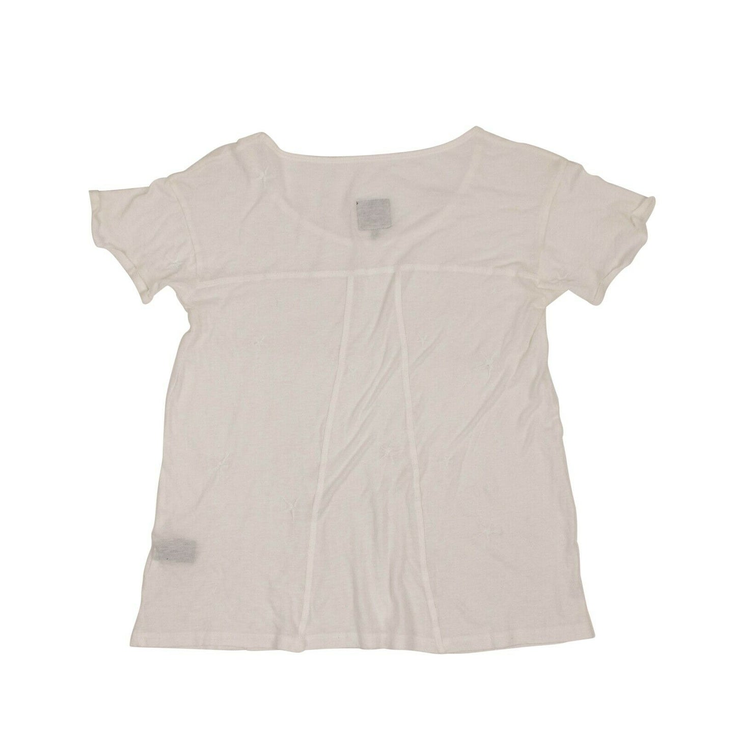 Rta Cotton 'Jewel' Short Sleeves T-Shirt - White