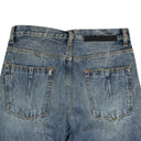 Unravel Project Moonwash Straight Leg Jean Pants - Blue