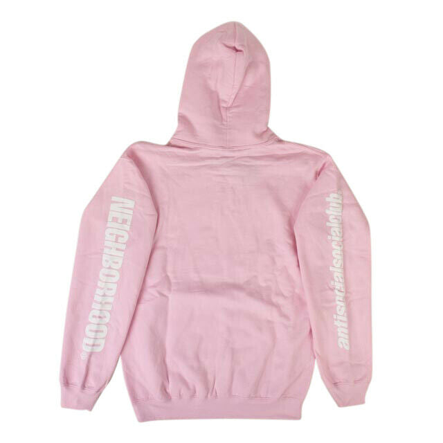 Anti Social Social Club X Neighborhood 6Ix Hoodie Sweatshirt - Pink