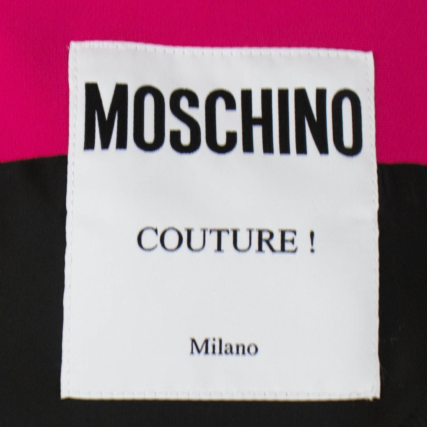 New MOSCHINO COUTURE X JEREMY SCOTT Pink Sleeveless Drawstring Dress