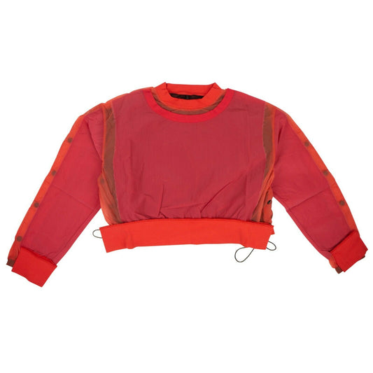Unravel Project Nylon Double Panel T-Shirt - Red