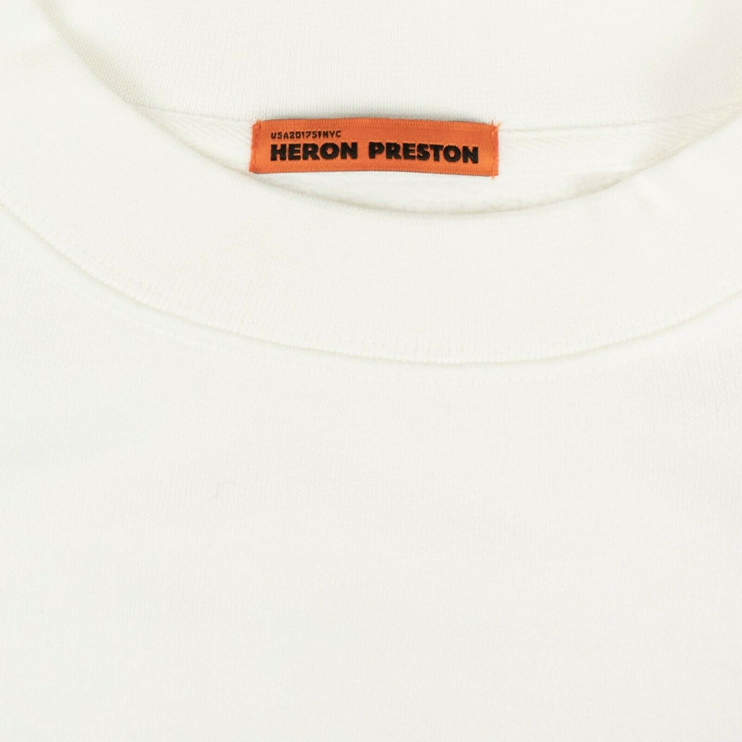 Heron Preston Nasa Crew Neck Sweatshirt - White