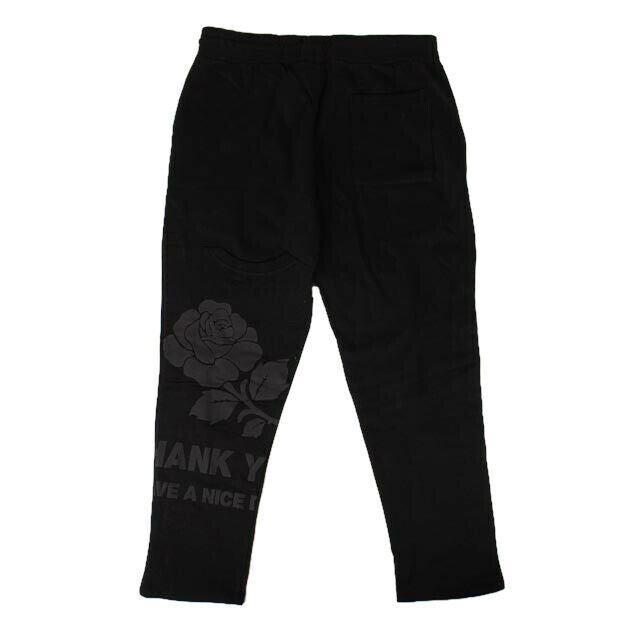 Chinatown Market 'T-Shirt' Sweatpants - Black