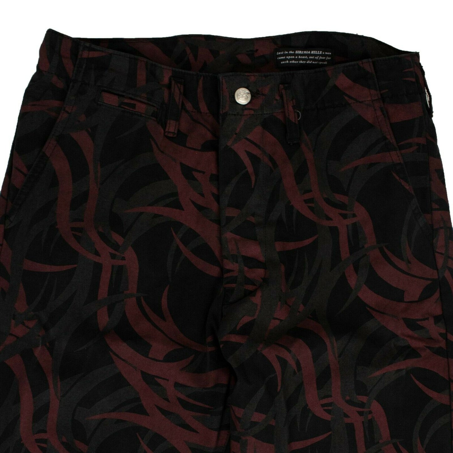 Siberia Hills Black 'Hazzard Camo' Pants - Black