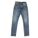 Unravel Project Moonwash Straight Leg Jean Pants - Blue