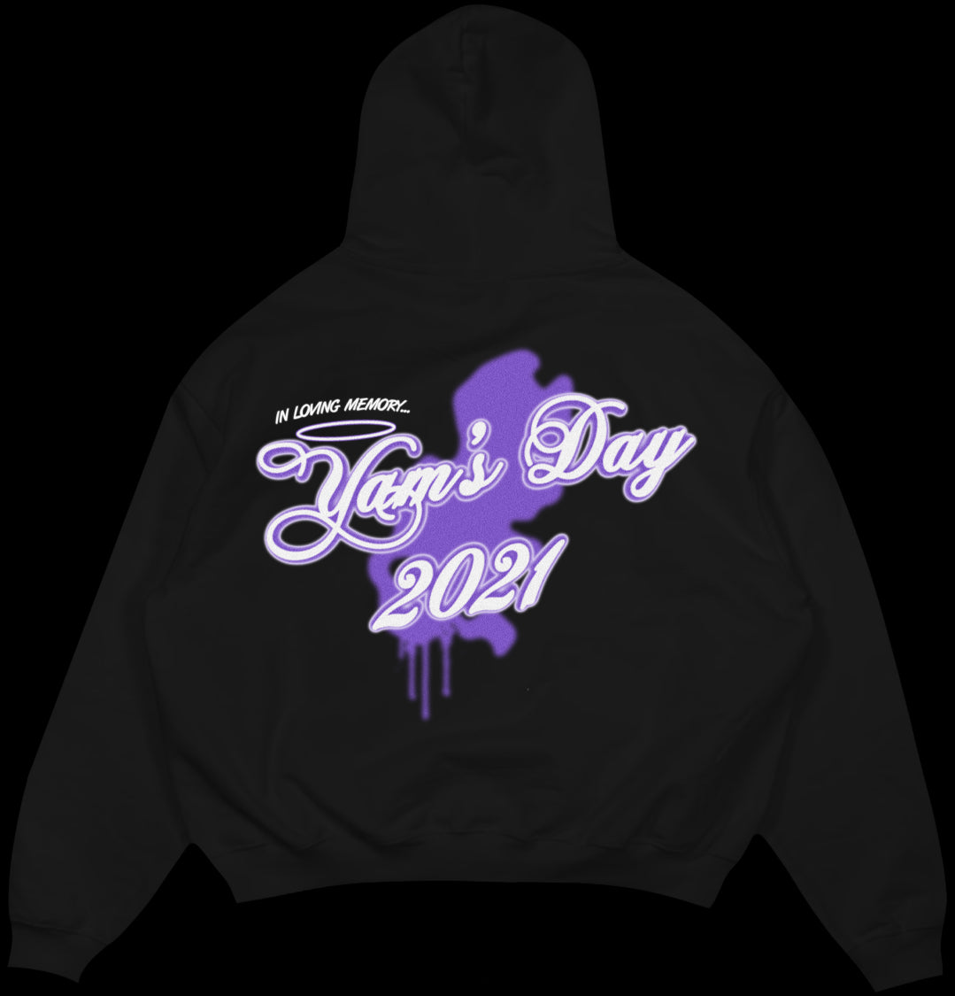 Yams Day X Sinclair 2021 Loving Memory Hoodie - Black