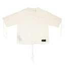 Unravel Project Lace Up T-Shirt - Ivory