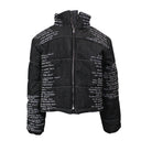 Who Decides War Signature Scripture Puffer - Black