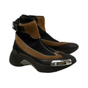 Brown And Black 'Recovery' High Top Sneakers