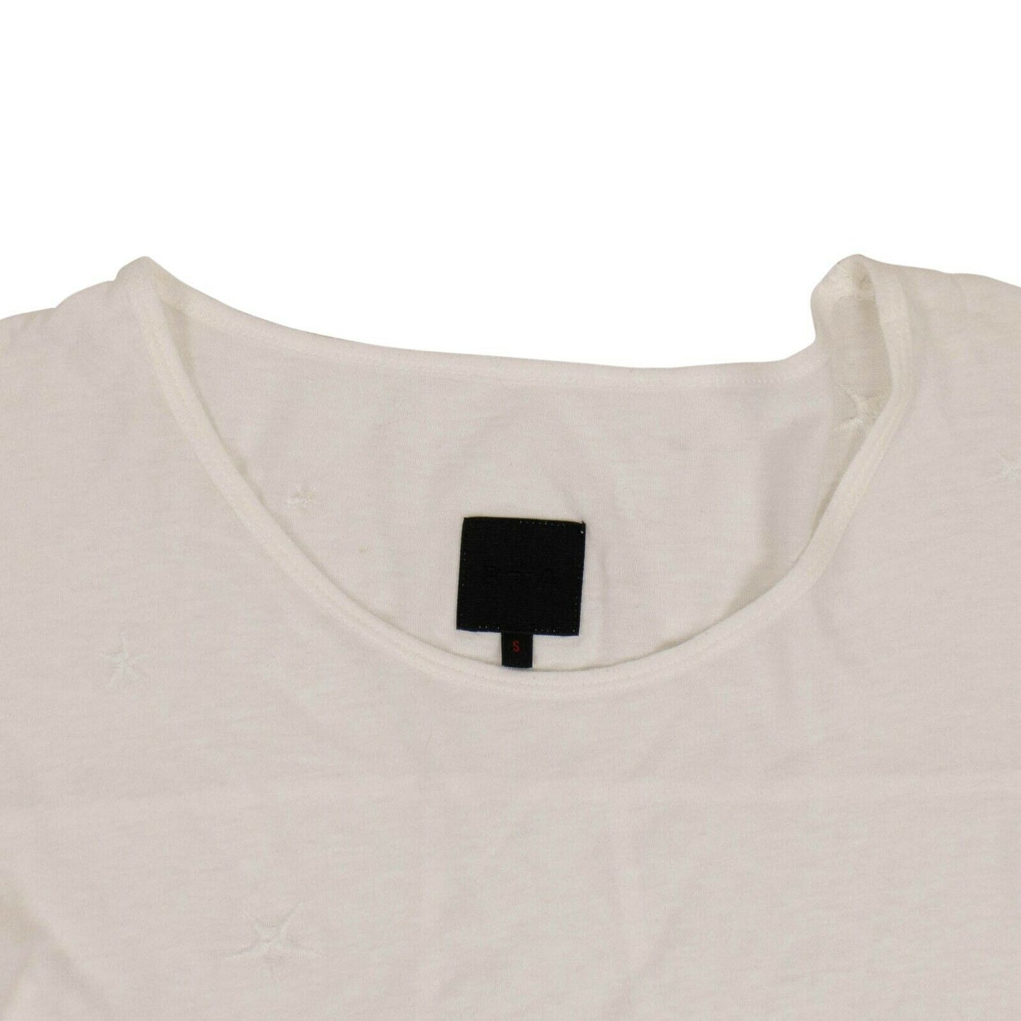 Rta Cotton 'Jewel' Short Sleeves T-Shirt - White
