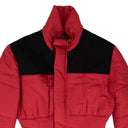 Unravel Project Drawstring Waist Puffer Jacket - Red