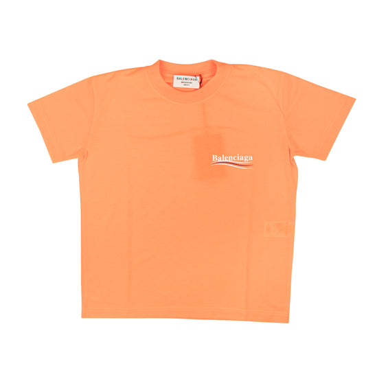 Balenciaga Political Campaign T-Shirt - Orange