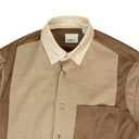 Burberry Multicolor Collar Shirt - Tan/Brown