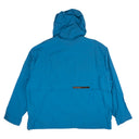Men's Blue Zip-Up Anorak Jacket