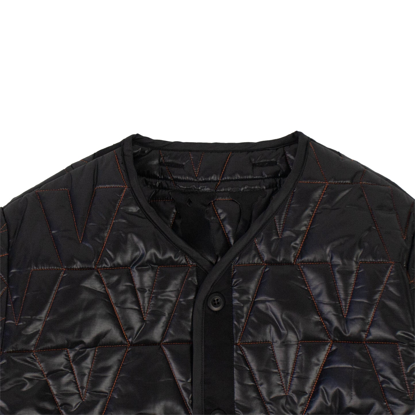 Vlone Quilted Jacket - Black